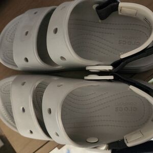 Crocs Light Gray Sandals